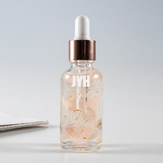 Collagen 24k Gold Rose Petal Face Serum สำหรับผิวผสมแพ้ง่าย