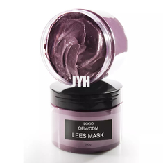 Purifying Detox Spa Eggplant Facial Clay Mask 300g สำหรับผิวเป็นสิวที่สะอาดล้ำลึก