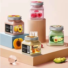 ODM Avocado Facial Body Scrub Organic Exfoliante ทำความสะอาดผิวอย่างล้ำลึก