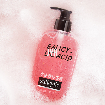GMPC Salicylic Acid Body Wash Anti Acne เจลอาบน้ำ OEM Beauty Shampoo