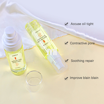 โทนเนอร์สำหรับผิวมันที่เป็นสิวง่าย โทนเนอร์บำรุงผิวหน้า AHA BHA Salicylic Acid Face Mist