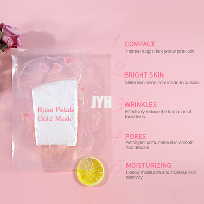 Plant Petal Brightening Facial Mask OEM ผลิตภัณฑ์บำรุงผิวให้ความชุ่มชื้น