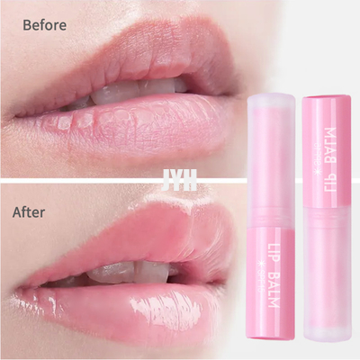 SPF 15+ Natural Pink Lip Balm ผลิตภัณฑ์ดูแลผิว OEM ทรีทเม้นต์ให้ความชุ่มชื้น