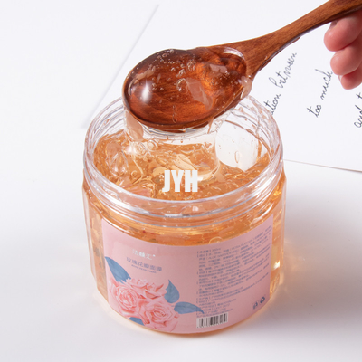 300g Rose Petal Facial Clay Mask ไวท์เทนนิ่งมอยส์เจอร์ไรซิ่งเจลลี่