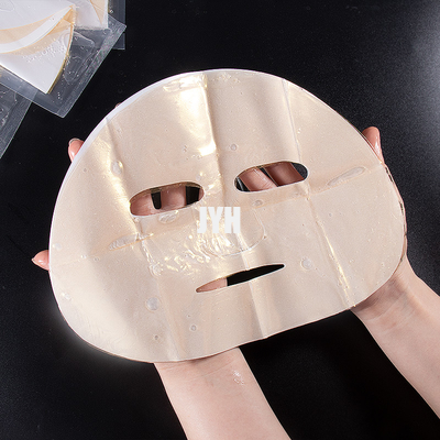 แผ่นมาสก์ให้ความชุ่มชื่นของเกาหลี 24K Gold ODM Collagen Sheet Mask