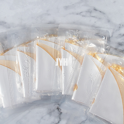 แผ่นมาสก์ให้ความชุ่มชื่นของเกาหลี 24K Gold ODM Collagen Sheet Mask