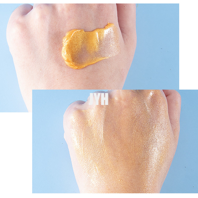 มาสก์โคลนบำรุงผิวหน้าออร์แกนิคที่ให้ความชุ่มชื้น 24k Gold Clay Mask