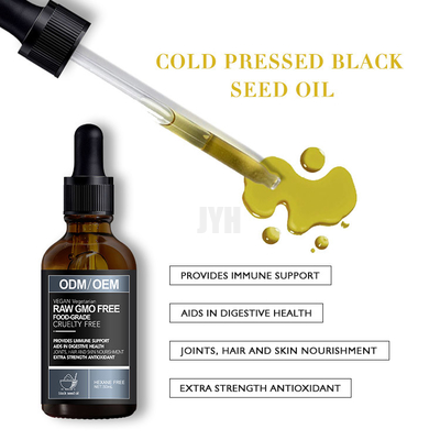 ฉลากส่วนตัว 50ml Black Seed Hair Oil เจลอาบน้ำธรรมชาติ