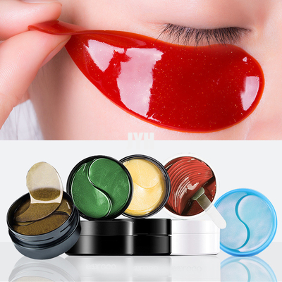 ฉลากส่วนตัว Eyecare Cosmetics Collagen Eye Pads สำหรับความหมองคล้ำ