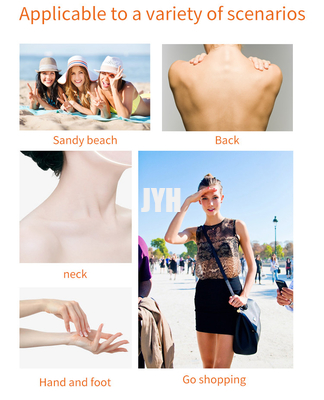 UVA UVB PA 50+++ Water Base Sunblock Face เครื่องสำอางแต่งหน้าสำหรับคอ