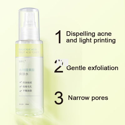 Salicylic Acid Hydrating Facial Toner ODM รูขุมขนลดขนาดโทนเนอร์