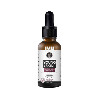 1oz/30ml OEM Organic Tea Tree Relief Essence เซรั่มซ่อมแซมสิวเสี้ยนสิว