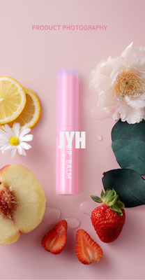 SPF 15+ Natural Pink Lip Balm ผลิตภัณฑ์ดูแลผิว OEM ทรีทเม้นต์ให้ความชุ่มชื้น