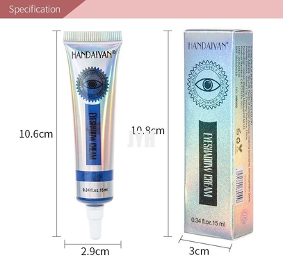 เครื่องสำอางแต่งหน้าเมทัลลิค 12 สีอายแชโดว์แต่งหน้ากันน้ำ