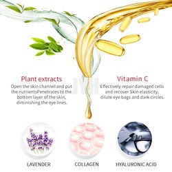 24k Gold Skin Care Moisturizing Eyecare เครื่องสำอางลบ Dirk Circles Collagen Hydrogel Eye Patch