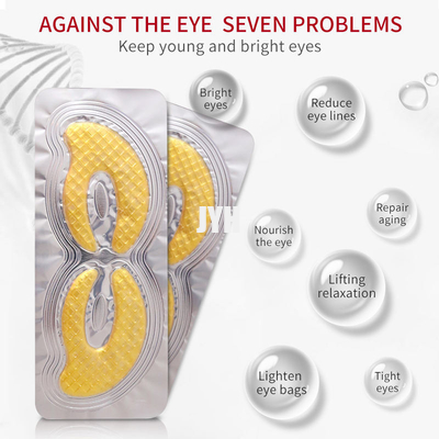 24k Gold Skin Care Moisturizing Eyecare เครื่องสำอางลบ Dirk Circles Collagen Hydrogel Eye Patch