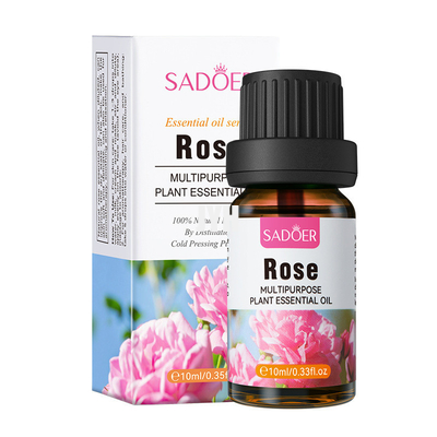 10ML Rose Lavender Diffuser Essential Oils ออร์แกนิคสำหรับผิวหนัง MSDS
