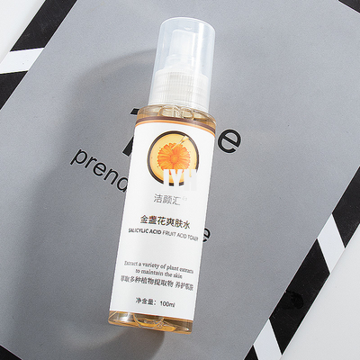 โทนเนอร์บำรุงผิวหน้าออร์แกนิคจากธรรมชาติ โทนเนอร์ไวท์เทนนิ่ง Calendula Facial Toner 100ml