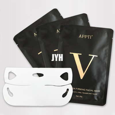 25g OEM ผลิตภัณฑ์ดูแลผิว Collagen Lifting Firming Mask Water Gel Hanging Ear V Face Mask