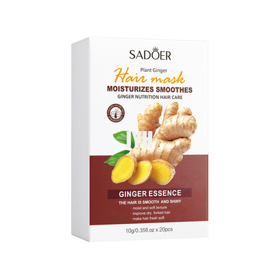 10g Bodycare Cosmetics Ginger Extract Nutrition Hair Care Moist and Soft Texture Improved Dry Forked Hair Mask