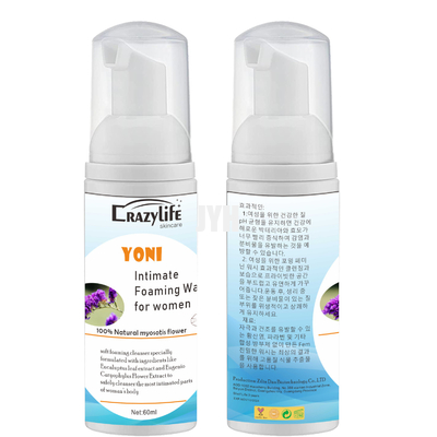 60ML Feminine Intimate Foaming Wash ปรับสมดุลสุขภาพช่องคลอดของผู้หญิง PH
