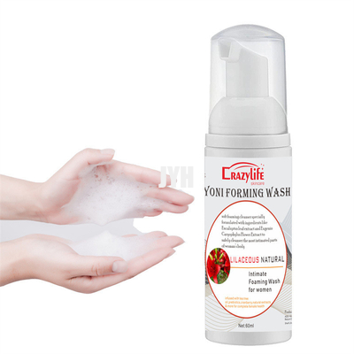ผลิตภัณฑ์ดูแลผิว OEM กลิ่นที่ไม่มีกลิ่น Odor Lily นรีเวชวิทยา Yoni Foaming Wash