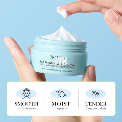 60g Hyaluronic Acid Moisturizer ครีมบำรุงผิวหน้า Brightening Anti Aging Wrinkle Remove Fine Lines ลด