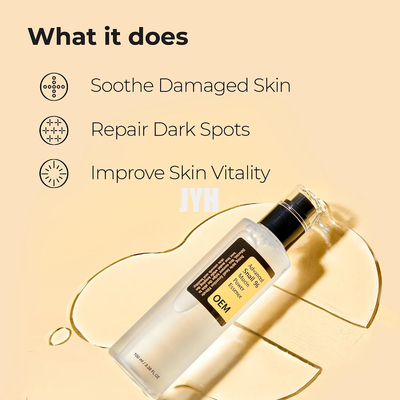OEM Snail Mucin Essence ให้ความชุ่มชื้นและปรับปรุงจุดด่างดำ 100ml Paraben Free