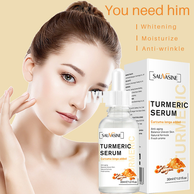 Turmeric Essence Face Serum 30ml Dark Spot Corrector Serum ปราศจากฟอร์มาลดีไฮด์