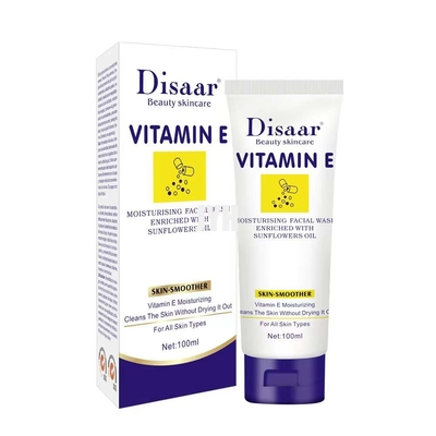 OEM Foaming Facial Cleanser Natural Vitamin E ไวท์เทนนิ่งเฟเชียลคลีนเซอร์