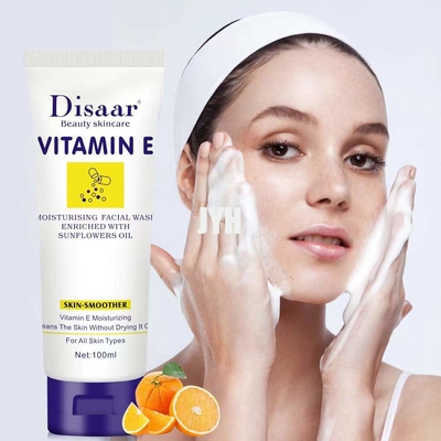 OEM Foaming Facial Cleanser Natural Vitamin E ไวท์เทนนิ่งเฟเชียลคลีนเซอร์