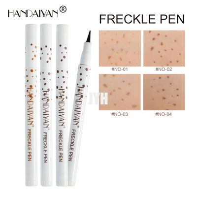 0.1OZ ปากกาแต่งหน้ากระ 4 สีจุดเล็กแห้งเร็วธรรมชาติเหมือนใบหน้า