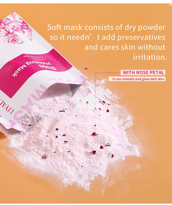 ผงพอกหน้าคริสตัล 100g ฟิล์มโคลน เติมน้ำ เสริมสวย ฟิล์มน้ำแข็ง