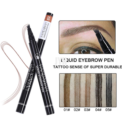 ดินสอเขียนคิ้วกันเหงื่อด้วย Micro Fork Tip Applicator ดูเป็นธรรมชาติ