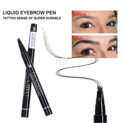 ดินสอเขียนคิ้วกันเหงื่อด้วย Micro Fork Tip Applicator ดูเป็นธรรมชาติ
