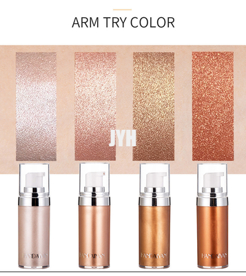 20ml Face And Body Luminizer Highlighter Cream Liquid Bronzer Illuminator Glow Glistening Makeup Foundation