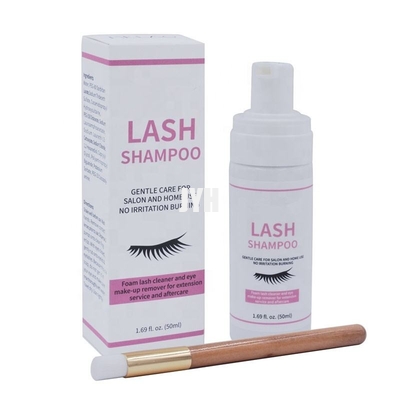 60ml Vegan Eyelash Extension Cleanser Lash แชมพู Lash Foam Cleanser