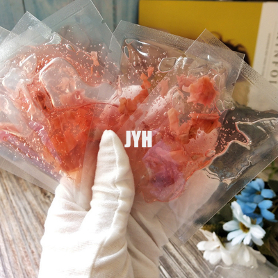 บรรจุภัณฑ์แบบพกพาผลิตภัณฑ์ดูแลผิว OEM 10g สำหรับหน้ากากออกซิเจน Infusion Rose Petal