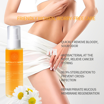 100ML OEM ผลิตภัณฑ์ดูแลผิว Natural Balance PH Feminine Care Mist สำหรับอาการคันบริเวณใกล้ชิด