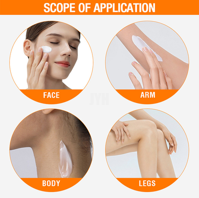 ให้ความชุ่มชื้นจากธรรมชาติทั้งหมด Spf 50 ครีมกันแดดซิงค์ออกไซด์พร้อมโลชั่นกันแดดสี