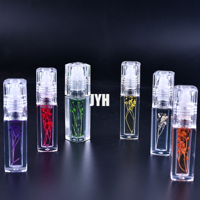 Waterproof Lip Plumper Oil No Logo Customized Scent ลิปกลอสอวบอิ่ม