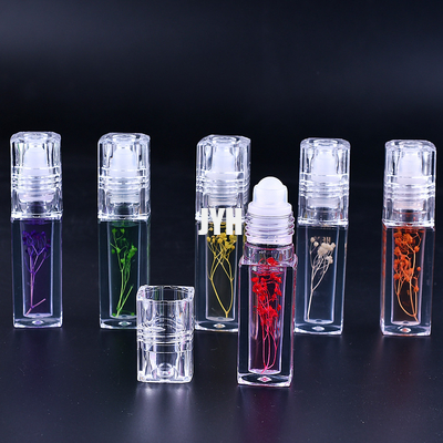 Waterproof Lip Plumper Oil No Logo Customized Scent ลิปกลอสอวบอิ่ม