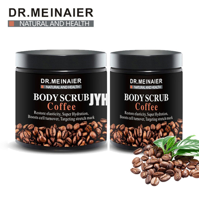 GMPC Natural Coffee Scrub Exfoliating Dead Sea Salt สครับกำจัดสิว