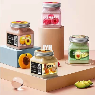 ODM Avocado Facial Body Scrub Organic Exfoliante ทำความสะอาดผิวอย่างล้ำลึก