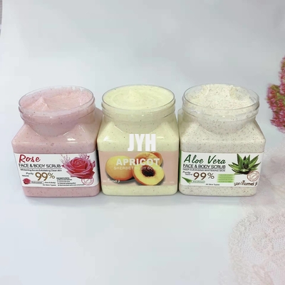 ODM Avocado Facial Body Scrub Organic Exfoliante ทำความสะอาดผิวอย่างล้ำลึก