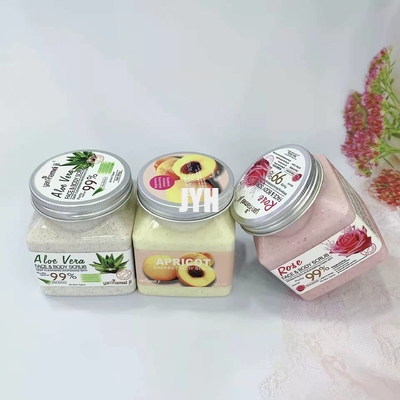 ODM Avocado Facial Body Scrub Organic Exfoliante ทำความสะอาดผิวอย่างล้ำลึก