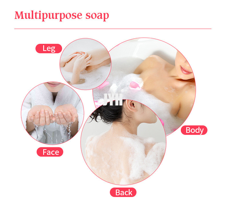 100 กรัม/ชิ้น ผ้าสบู่สับเย็นมือ ทําด้วยมือ สําหรับผิวหน้าและร่างกาย